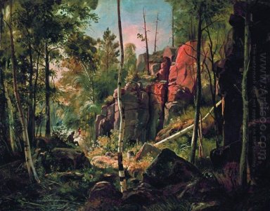 Beskåda av Valaam Island Kukko 1860 1