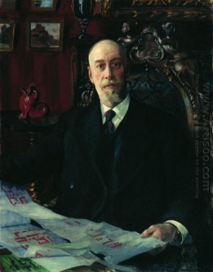 Портрет N K фон Мекк 1913