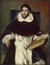Портрет Фрай Hortensio Феликс Paravicino 1609