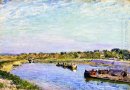the port of saint mammes morning 1885