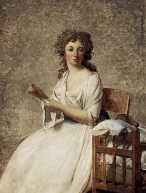 Porträt von Madame Adelaide Pastoret 1792