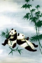 Panda - Chinees schilderij