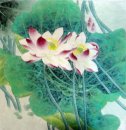 Lotus Chinees schilderij