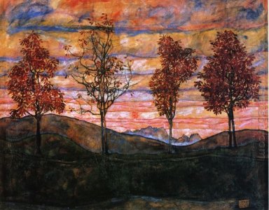 quatre arbres 1917