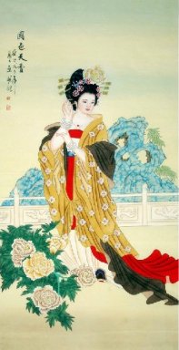 Belle signore - Pittura cinese