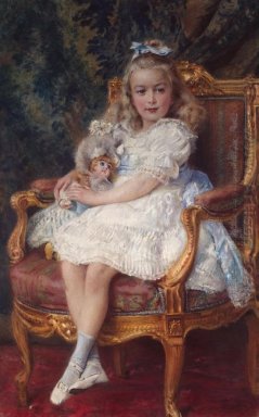 Retrato da princesa grande Maria Nikolaevna
