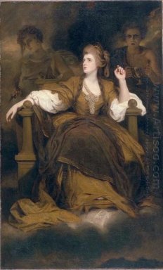 Mrs Siddons Sebagai The Tragis Muse 1789