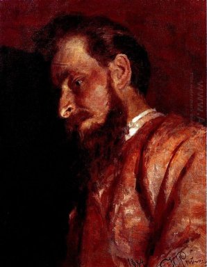 Portrait Of V K Menk 1884