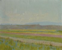 Landschap van de lente