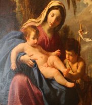 La Virgen con el Niño y San Juan Bautista