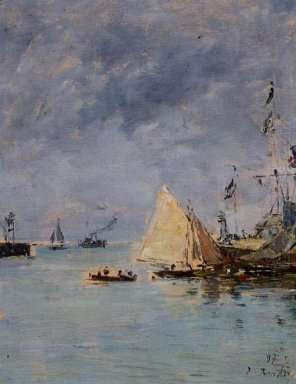 Trouville The Jettys High Tide 1897