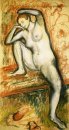 Estudio desnudo de una bailarina de 1902