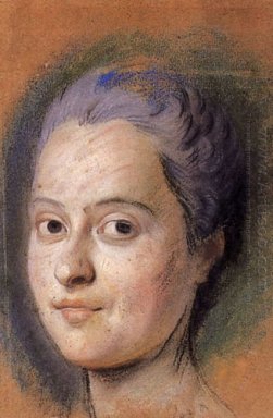 Подготовка к портрету Дофине Мари Жозеф Сакс