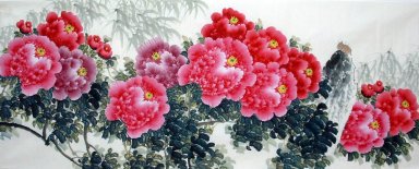 Peony - Pittura cinese