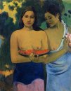 deux femmes de Tahiti 1899