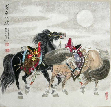 Horse - Chinees schilderij