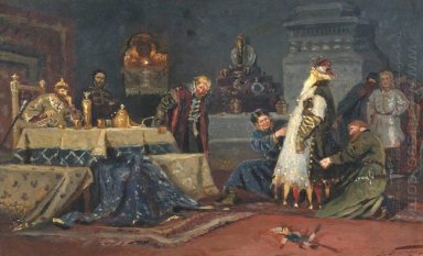 Clownesque Manteau Morozov Boyard A devant Ivan le Terrible 1885