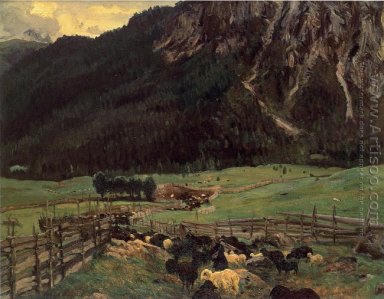 Sheepfold In The Tyrolen