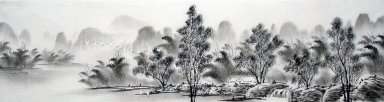 Árvores - Pintura Chinesa