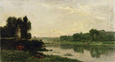 Die Ufer des Flusses 1868