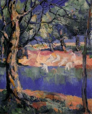 River i skog 1908