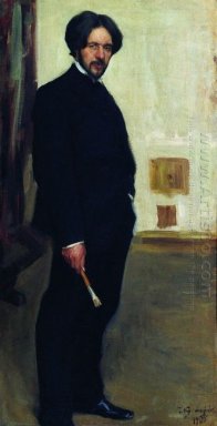 Portret van D F Bogoslovsky 1900