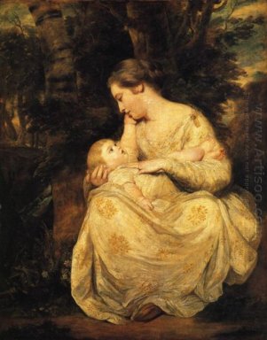 Г-жа Сусанна Хора и ребенка 1764