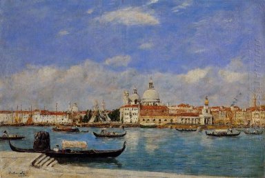 Venezia L\'Salute e Douane La Giudecca dal punto di vista posteri