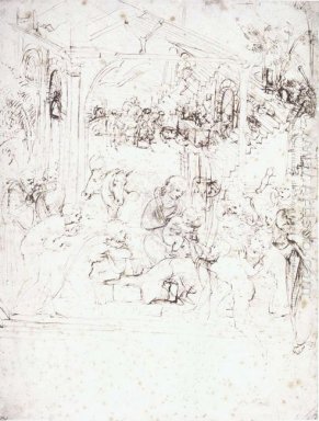 Study For The Adoration Of The Magi