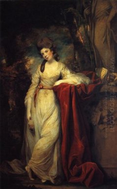 Retrato de señora Abington británica Actriz 1773