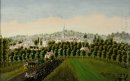 Vista do fundo e Meudonbillancourt 1890