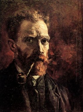 Self Portrait With Pipe 1886 1
