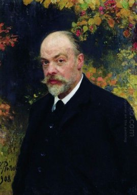 Porträt von Kryuchkov 1908