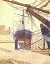 Port Dans Honfleur 1886