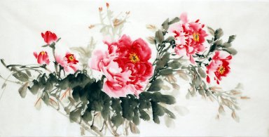 Peony - Pintura Chinesa