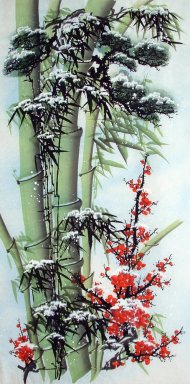 Бамбук - китайской живописи
