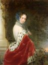 Retrato de la emperatriz Alexandra Feodorovna (Charlotte de Prus
