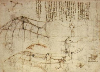 Entwurf für eine Flugmaschine 1488