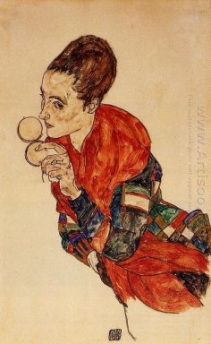 Портрет актрисы марга Boerner 1917