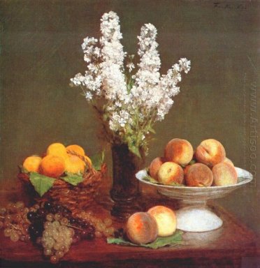 Rockets blancas y frutas 1869