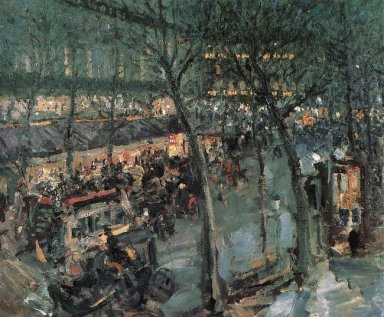Paris Cafe De La Paix 1906