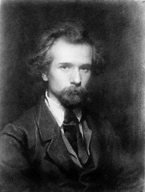 Retrato del artista Pavel Petrovich Chistyakova 1860