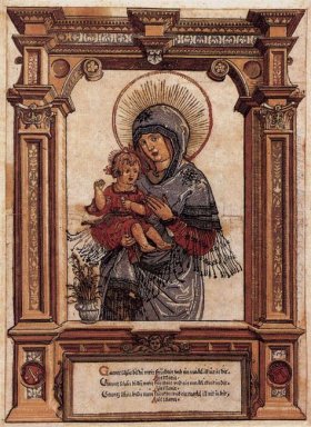 a bela virgem de Regensburg 1520