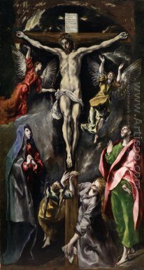 A crucificação 1596-1600