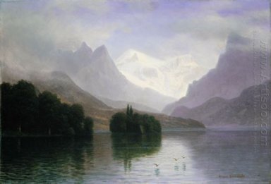 mountain scene 1880