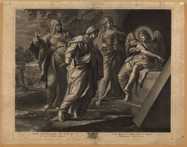 angel announcing the resurrection of christ to the three marys 1