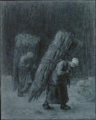 Women Carrying Faggots 1858