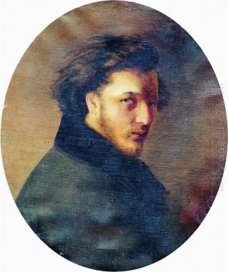 Portrait de l\'artiste K Bornikov