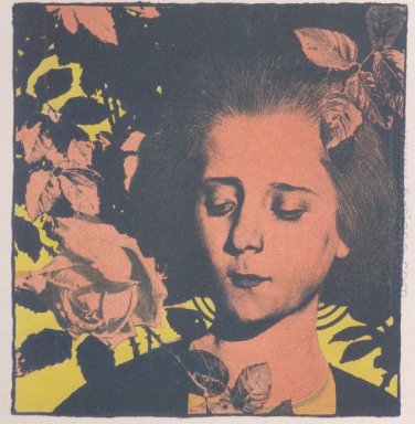 Mädchen in Rosen 1898