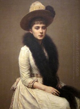Portret van Sonia 1890